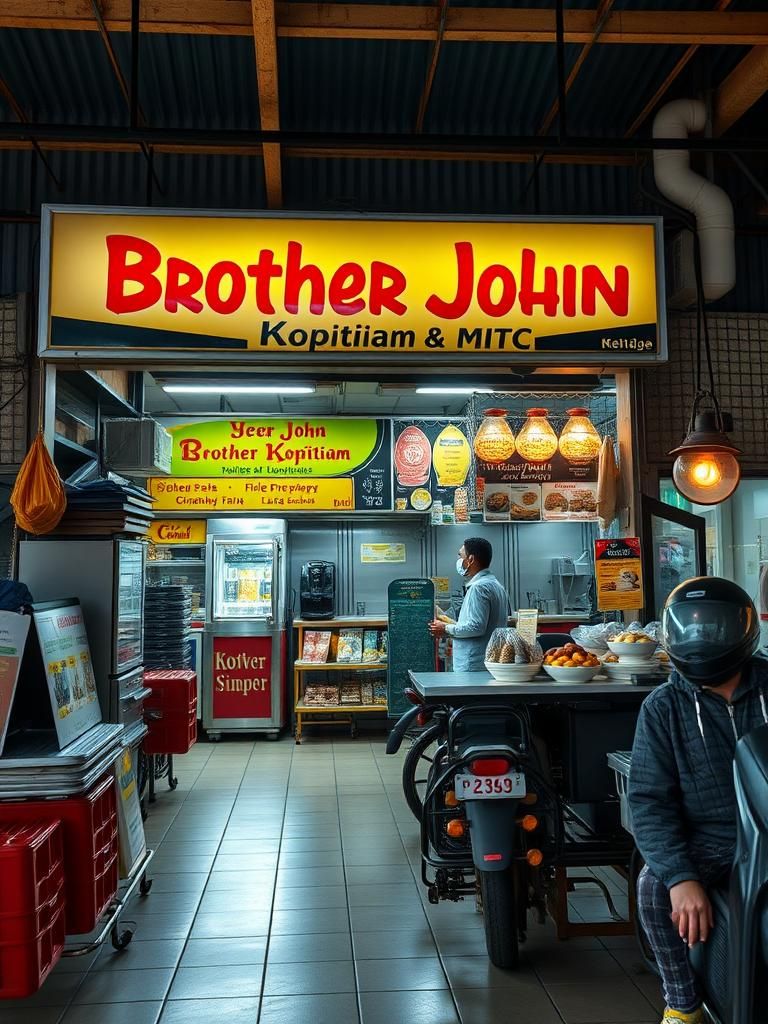 Brother John Kopitiam MITC, Ayer Keroh, Melaka