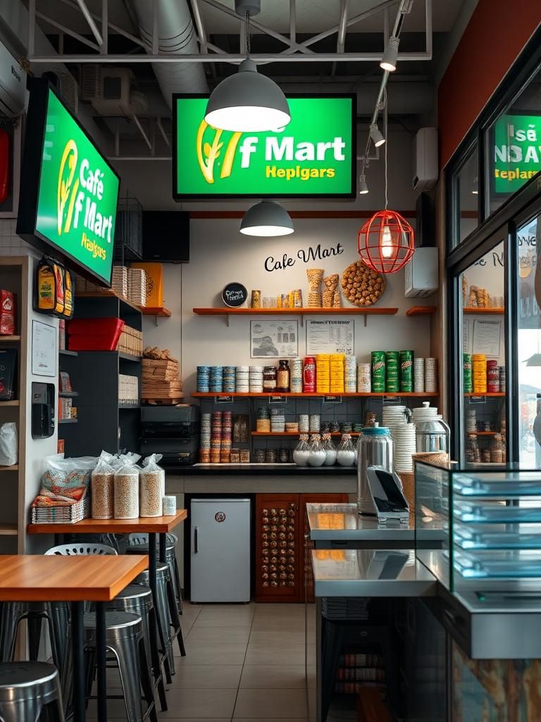 Cafe Nf Mart 1 Cafe Nf Mart