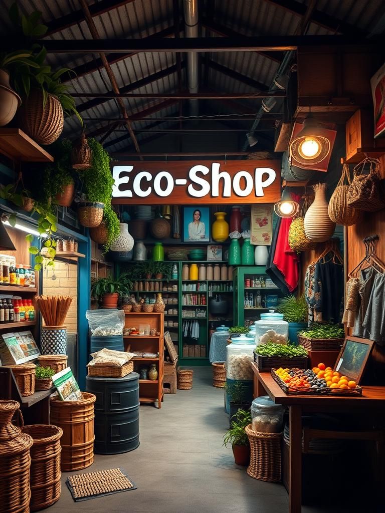 Eco-Shop @ Kampung Raja