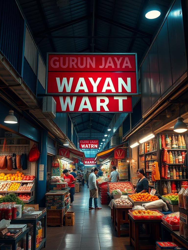 Gurun Jaya Wet Market