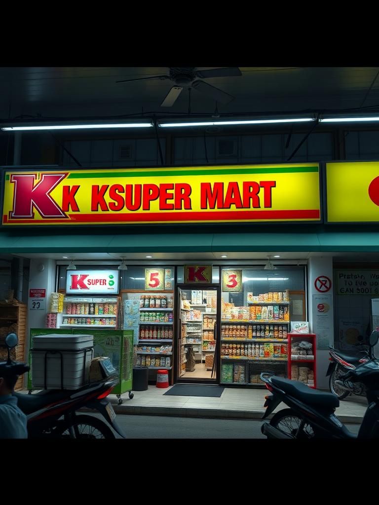 KK Super Mart Johor, Tangkak, Jalan Muar(JTKM) 1 KK Super Mart Johor, Tangkak, Jalan Muar(JTKM)