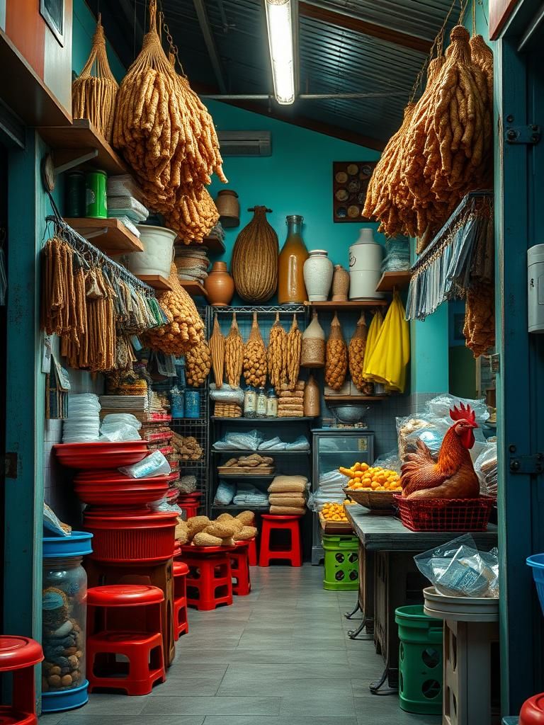 Kedai Ayam segar( Dhobo)