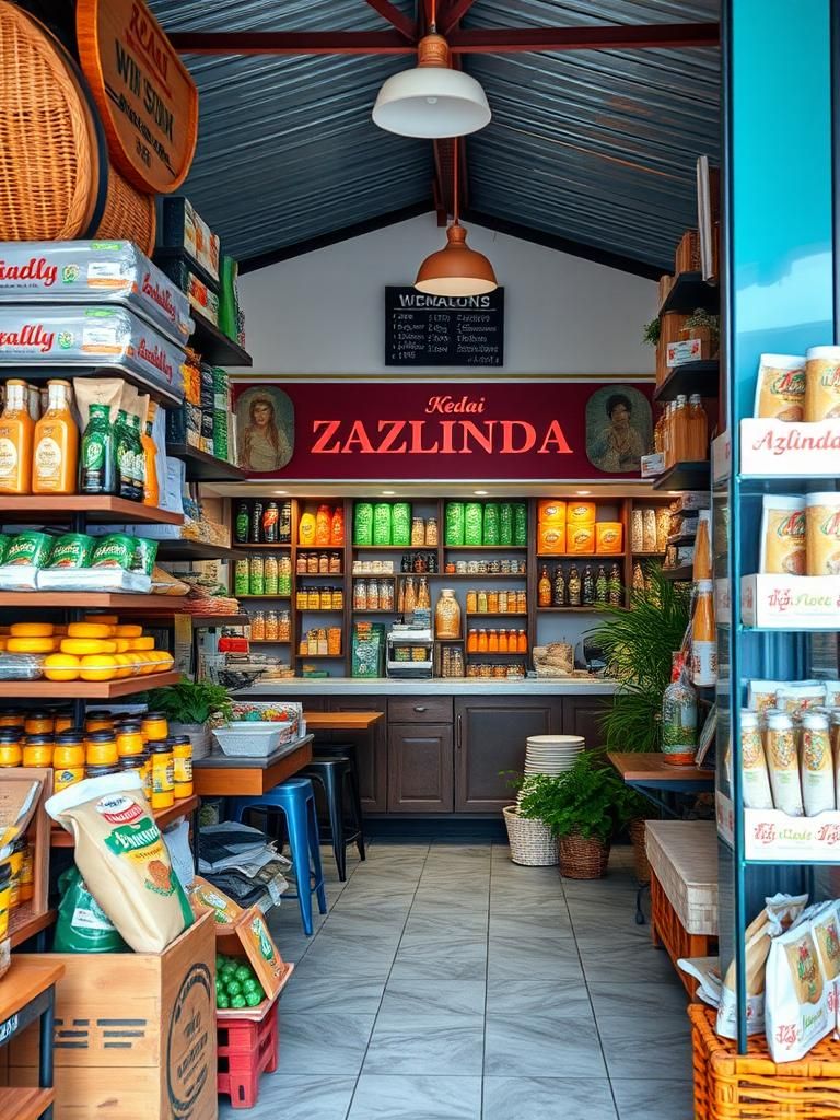 Kedai Azlinda taim