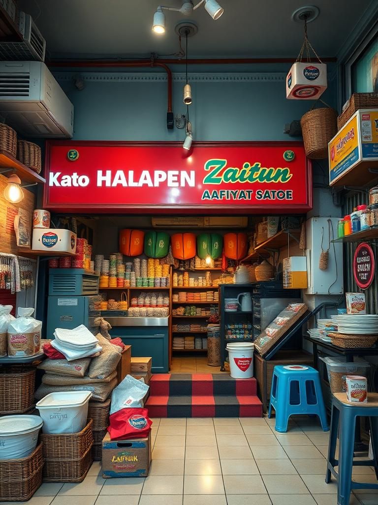 Kedai Minyak Zaitun Aafiyat Store Paka