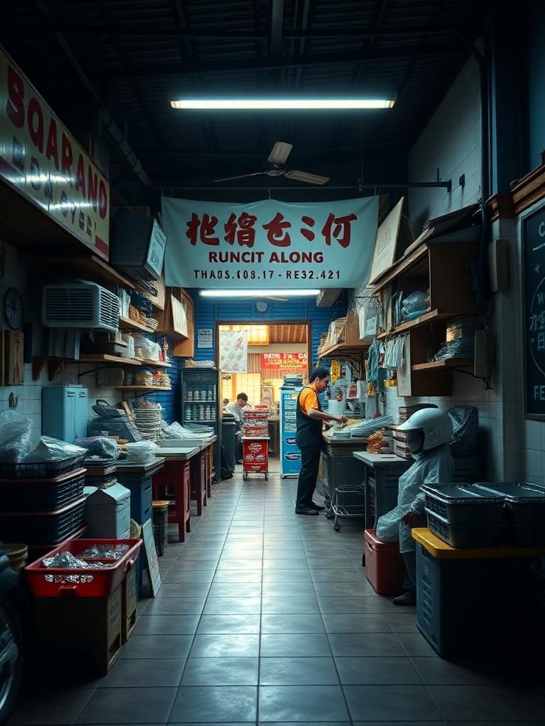 Kedai Runcit Along dan Kak Pah