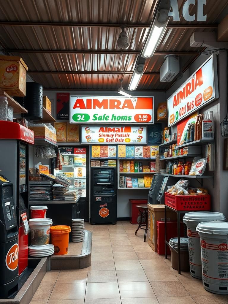 Kedai Runcit Anak Pakndak Jamil Kg Baharu (Gas, Topup, Simkad, Minuman Panas)
