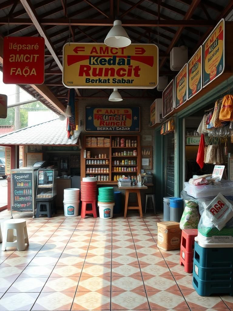 Kedai Runcit Berkat Sabar
