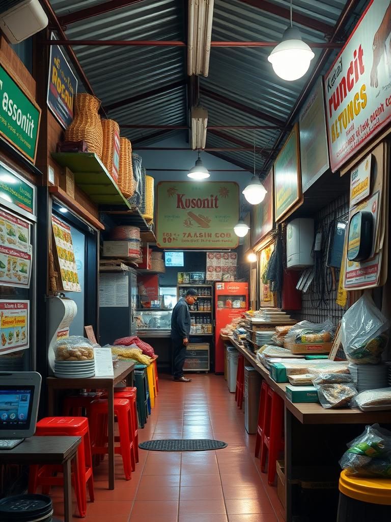 Kedai Runcit Terbaik di Kampong Baharu Balakong