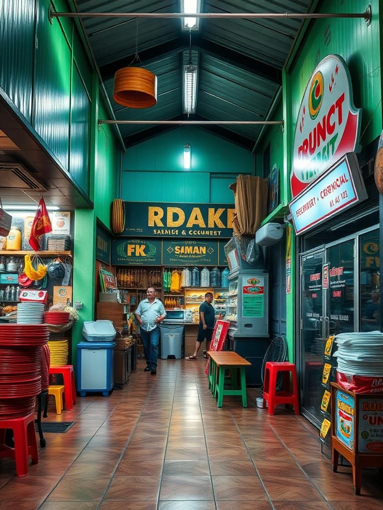 Kedai Runcit Terbaik di Kuching