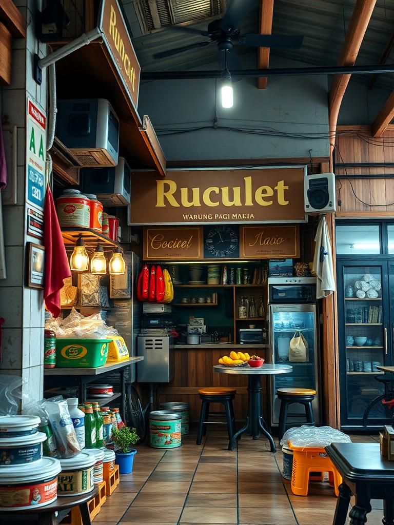 Kedai Runcit dan Warung Pagi Malike