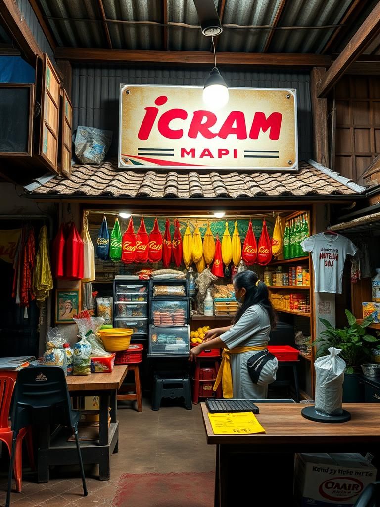 Kedai runcit Kampung Kongsi Enam