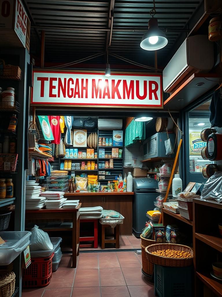Kedai runcit TENGAH MAKMUR 1 Kedai runcit TENGAH MAKMUR