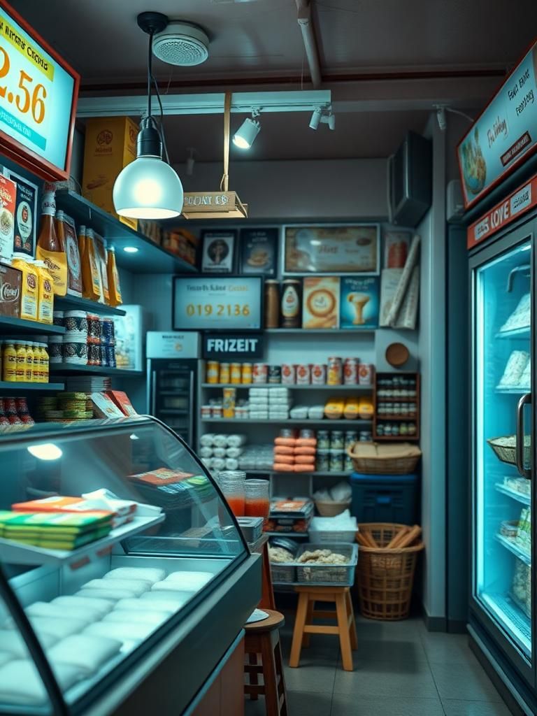 Kedai runcit dan frozen