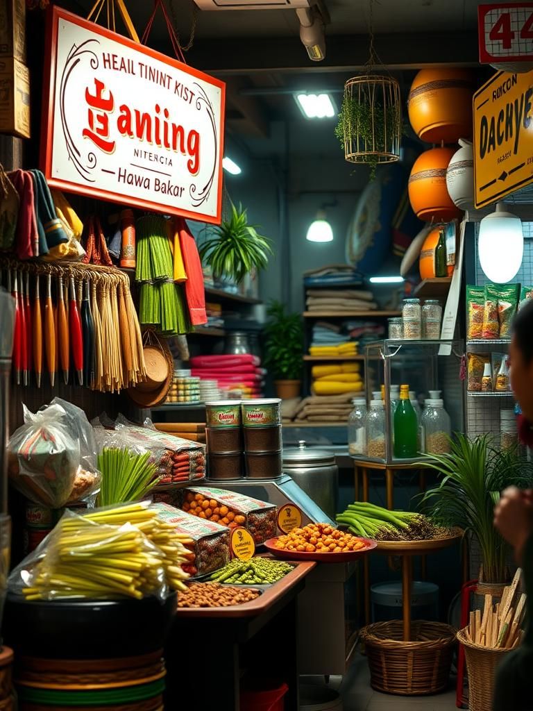 Kedai runcit hawa bakar