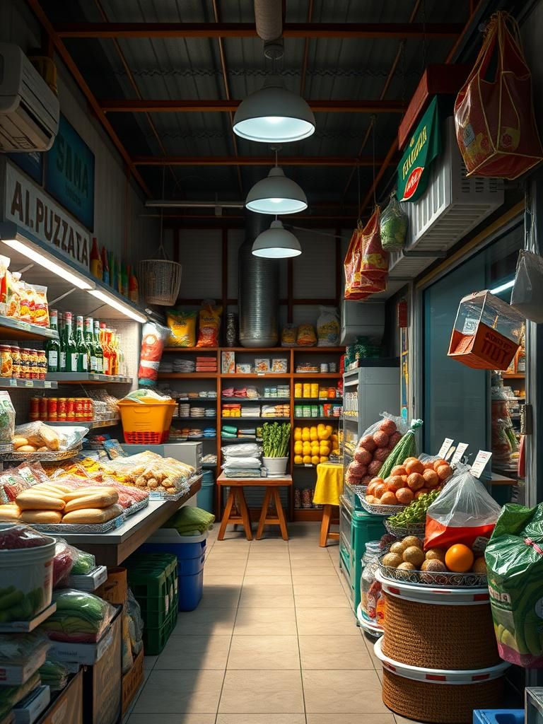Kedai runcit jamain (grocery store)
