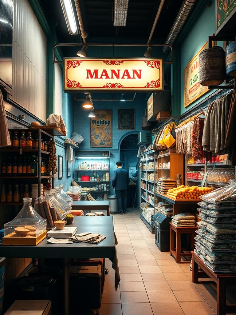 Kedai runcit makam lama