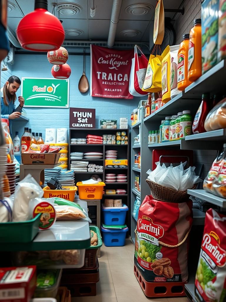 Kedai runcit mini pak din