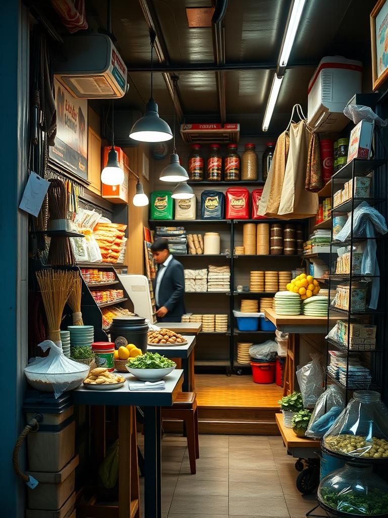 Kedai runcit seri pantai aslam