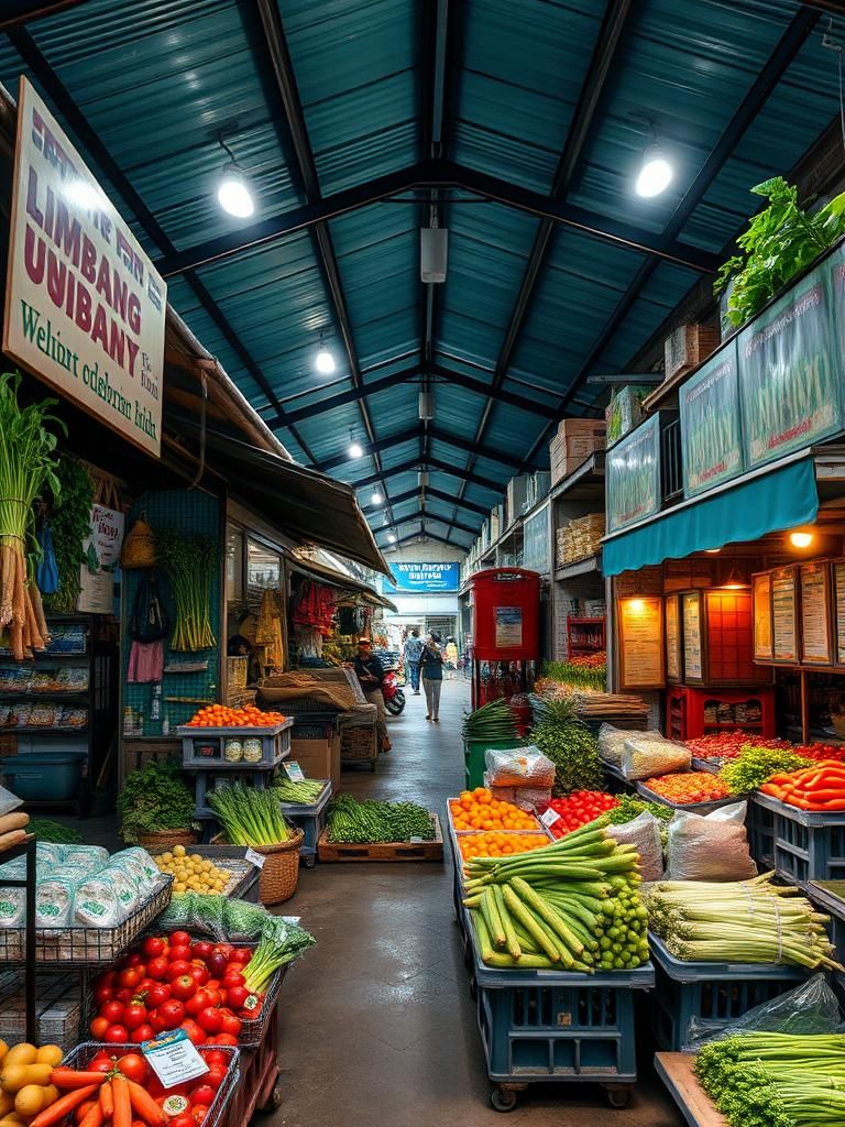 Limbang Vegetables & Wet Market