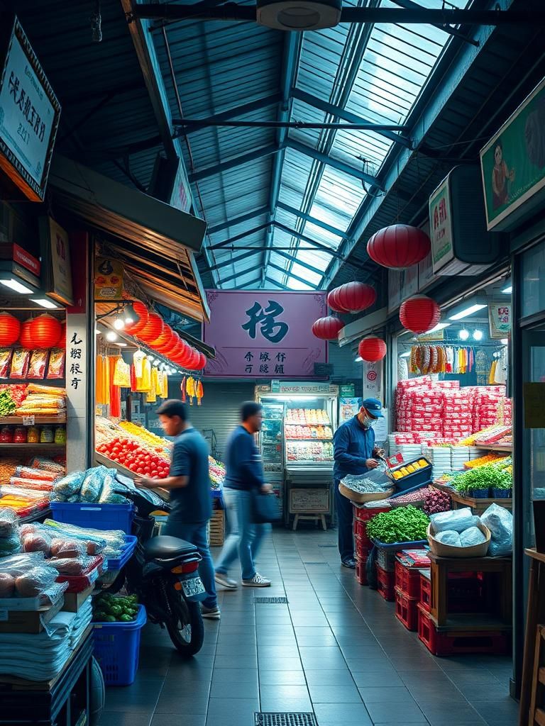 MORNING Chinese Fresh Market – Pasar Segar PAGI