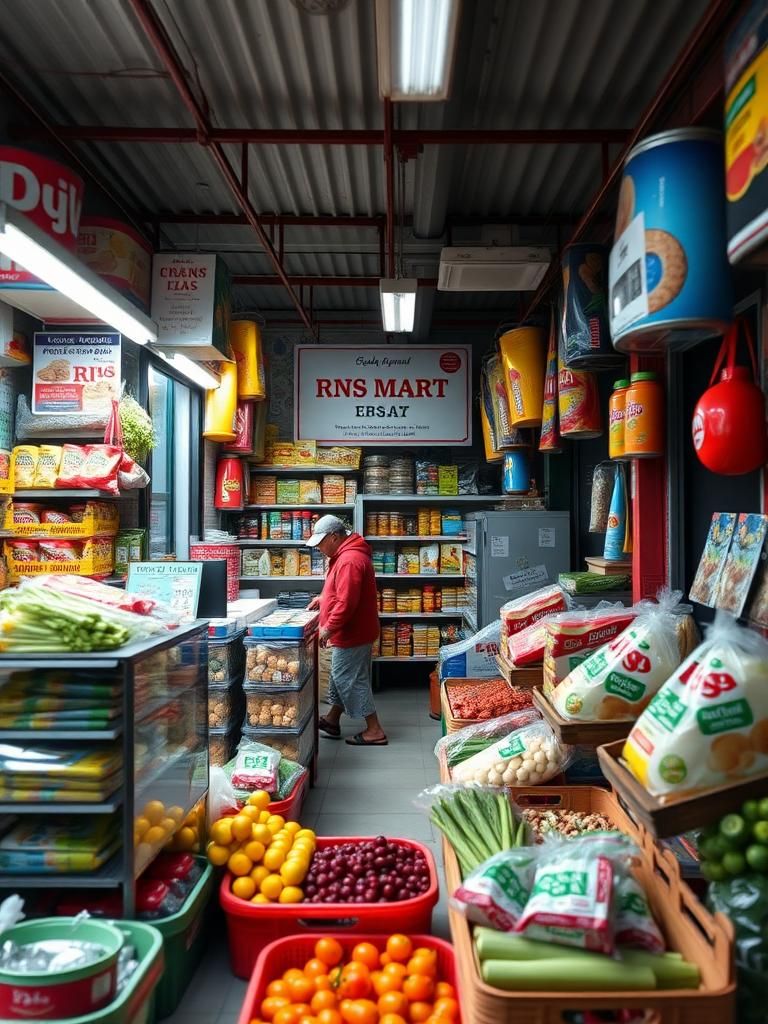Pasar Mini RNS Mart – Titi Haji Idris, Tajar (Agrobazaar Rakyat)