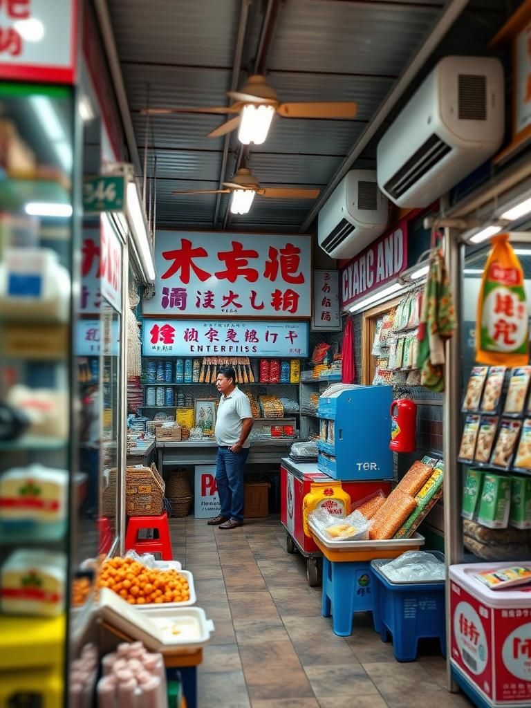 Pasar Mini Tangkak Hock Chuan Enterprise