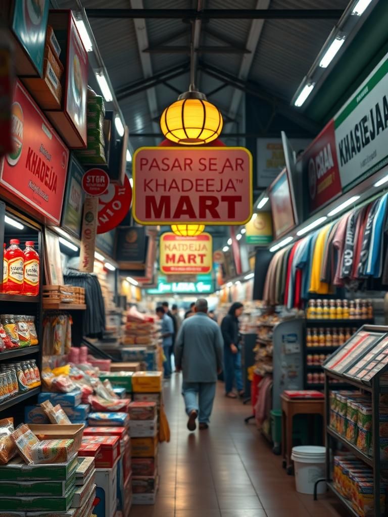 Pasar segar Khadeeja Mart