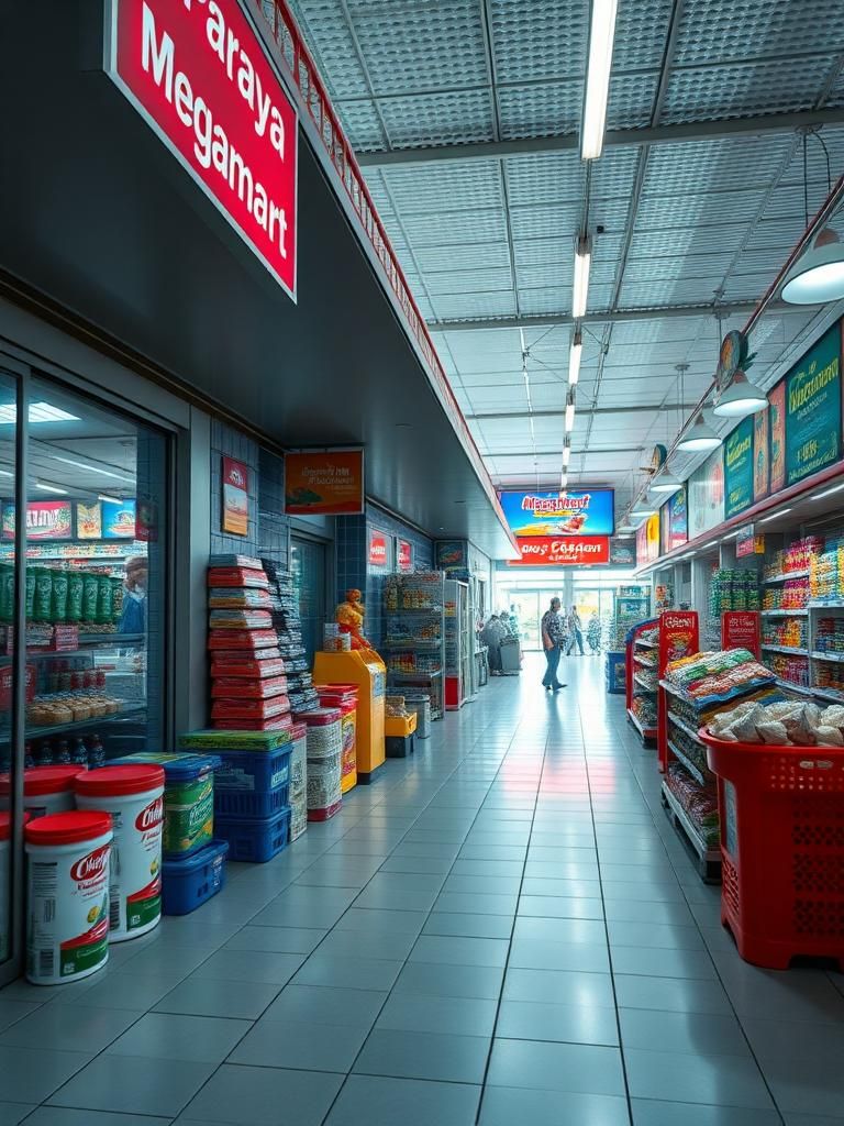 Pasaraya Megamart Segamat Bukit Siput 1 Pasaraya Megamart Segamat Bukit Siput