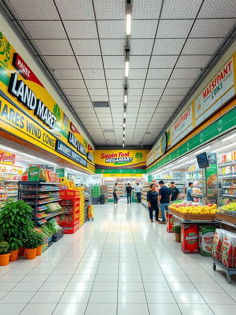 Pasaraya Megamart Tangkak Naib Long