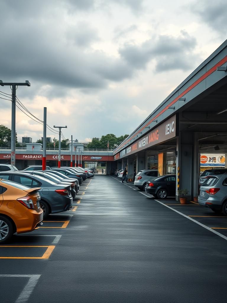 Pasaraya Tf Parking Lot 1 Pasaraya Tf Parking Lot