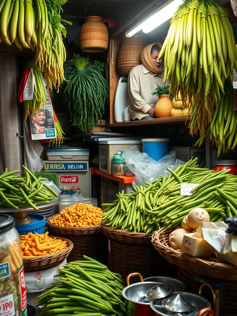Pemborong dan Penjual sayur segar