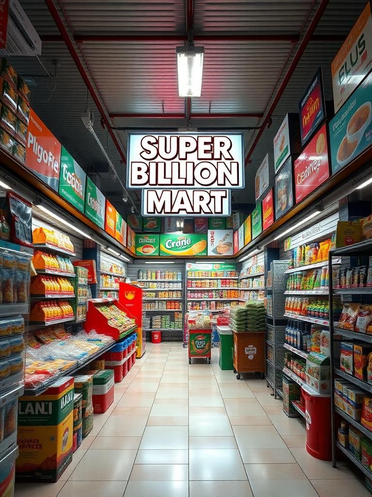 Super Billion Mart 1 Super Billion Mart