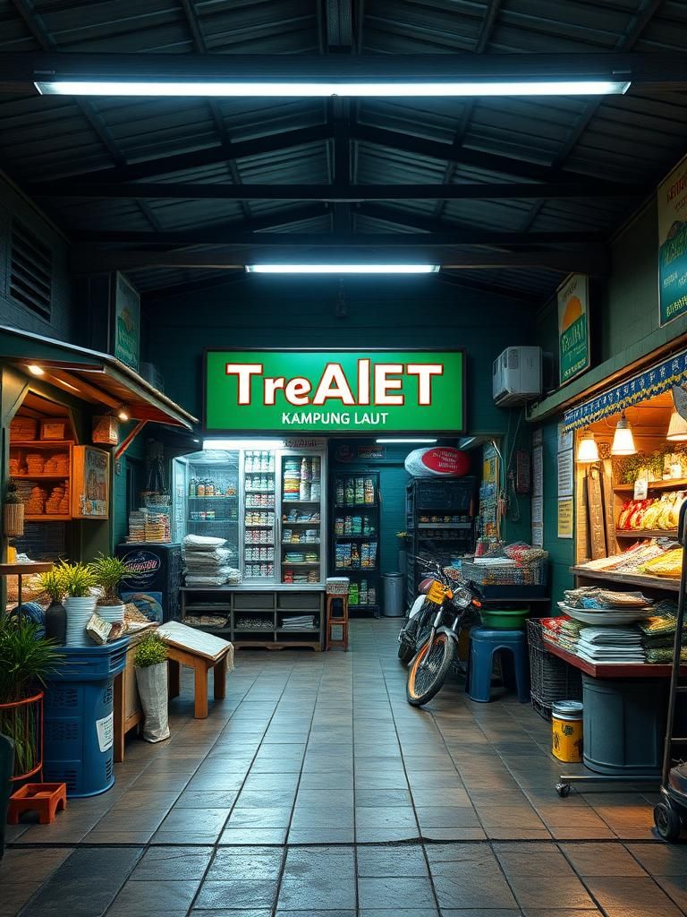 Treleaf Mart Kampung Laut