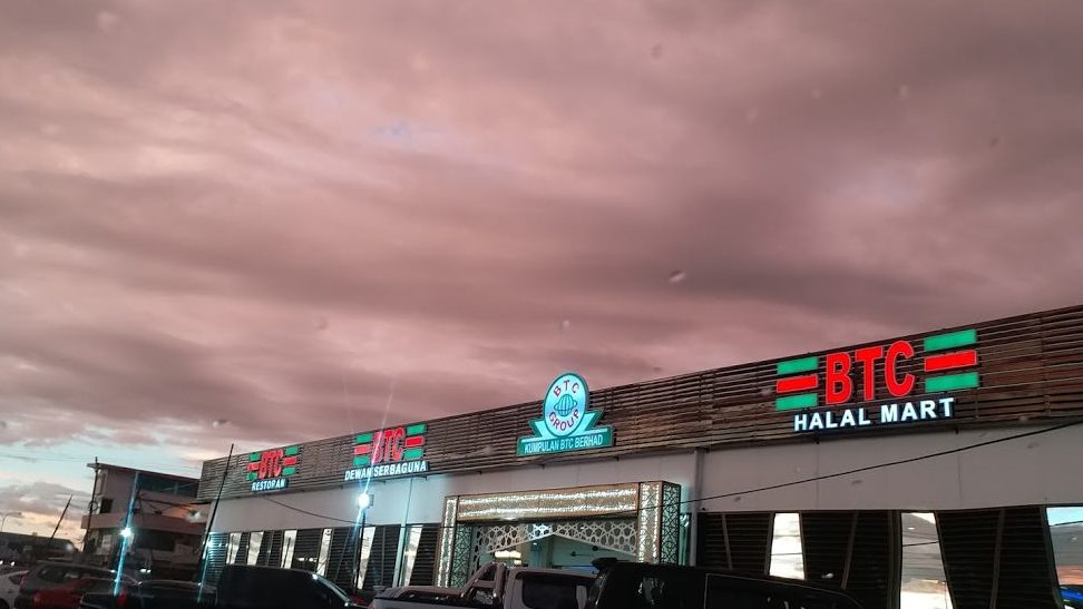 btc halal mart tawau