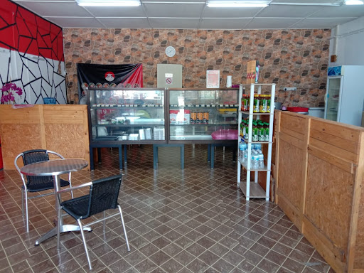 Stay in sushi cafe