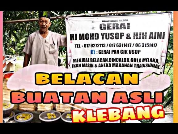 GERAI BELACAN PAK CIK USOP 1 gerai belacan pak cik usop