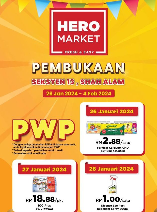 HeroMarket Seksyen 13 1 heromarket seksyen 13