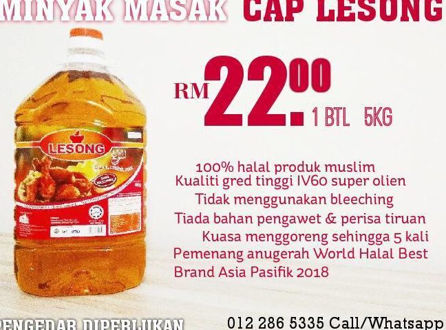 pemborong minyak masak lesong bagan serai