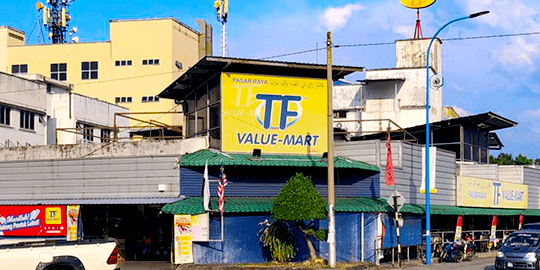 tf value mart bentong jalan ah peng